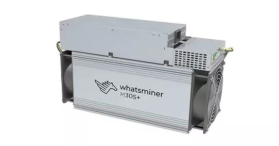 ASIC майнер Whatsminer  M30S+ 100TH/s
