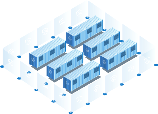 Майнинг контейнер 40 футов. Майнинг ферма в контейнере 40 футов. ЦОД В контейнере. Модульный Дата центр.