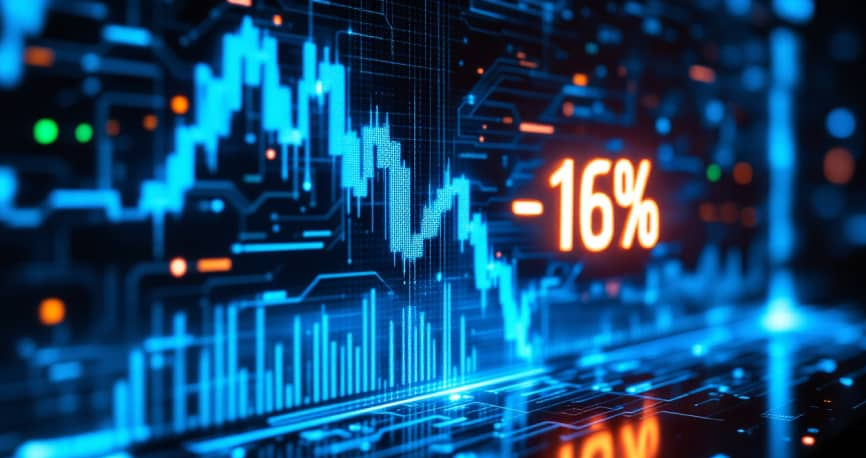 Сложность майнинга биткоина упала на 16%
