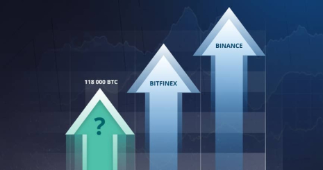 Третьим по величине держателем BTC стал неизвестный биткойн-кошелек