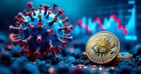 Коронавирус негативно влияет на курс биткоина